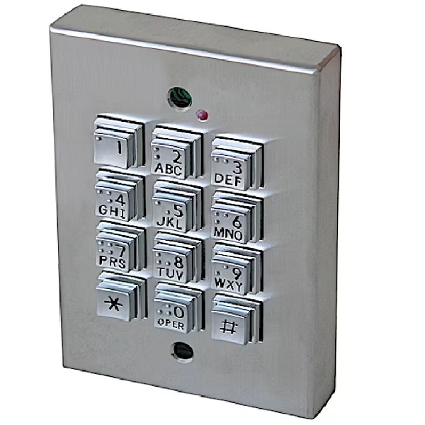 WSSKP-1 Keyscan Weigand Stainless Steel Keypad