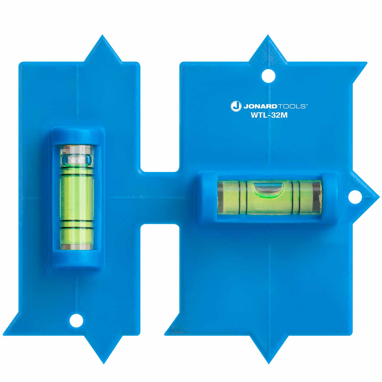 WTL-32M Jonard Tools Wall Template & Level for 1 & 2 Gang 3" x 2" Metal Electrical Boxes