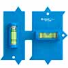 Show product details for WTL-32M Jonard Tools Wall Template & Level for 1 & 2 Gang 3" x 2" Metal Electrical Boxes