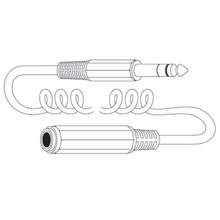 XC100 Vanco Cable 1/4" Stereo Plug / 1/4" Stereo Jack CC 25ft