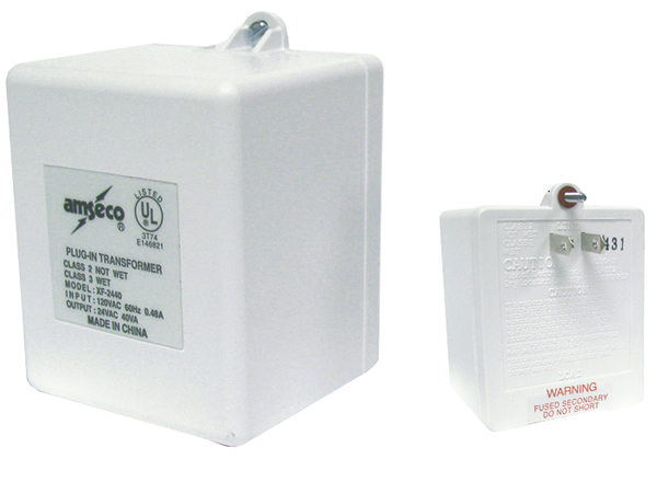 XF-1240 Potter 12V 40VA Plug-in Transformer-DISCONTINUED
