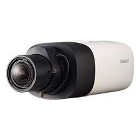 XNB-6000 Hanwha Techwin 60FPS @ 1920 x 1080 Outdoor Day/Night WDR Box IP Security Camera 12VDC/24VAC/POE - No Lens
