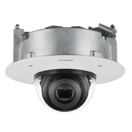 XND-6081F Hanwha Techwin 2.8-12mm Motorized 60FPS @ 1080p Indoor Day/Night WDR Dome IP Security Camera 12VDC/POE