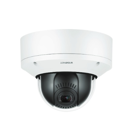 XND-6081VZ Hanwha Techwin 2.8~12mm Motorized 60FPS @ 2MP Outdoor IR Day/Night WDR Dome IP Security Camera 12VDC/PoE