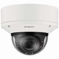 XND-6083RV Hanwha Vision X Series 2.8-12mm Motorized 120FPS @ 2MP Indoor IR Day/Night WDR Dome IP Security Camera 12VDC/PoE