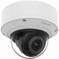 XND-8081REV Hanwha Vision X Series 3.9-9.4mm Motorized 30FPS @ 5MP Indoor IR Day/Night WDR Dome IP Security Camera PoE