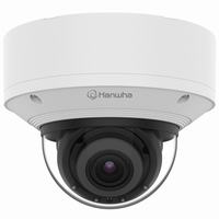 XND-8081REV Hanwha Vision X Series 3.9-9.4mm Motorized 30FPS @ 5MP Indoor IR Day/Night WDR Dome IP Security Camera PoE