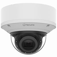 XND-8082RV Hanwha Vision X Series 2.8-8.4mm Motorized 30FPS @ 6MP Indoor IR Day/Night WDR Dome IP Security Camera 12VDC/PoE
