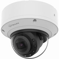 XND-8083RV Hanwha Vision X Series 4.4-9.3mm Motorized 30FPS @ 6MP Indoor IR Day/Night WDR Dome IP Security Camera 12VDC/PoE