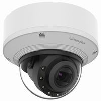 XND-9082RV Hanwha Vision X Series 2.8~8.4mm Motorized 30FPS @ 8MP Outdoor IR Day/Night WDR Dome IP Security Camera 12VDC/PoE