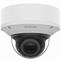 XND-9082RV Hanwha Vision X Series 2.8~8.4mm Motorized 30FPS @ 8MP Outdoor IR Day/Night WDR Dome IP Security Camera 12VDC/PoE
