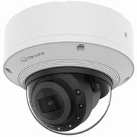 XND-9083RV Hanwha Vision X Series 4.4~9.3mm Motorized 30FPS @ 4K Indoor IR Day/Night WDR Dome IP Security Camera 12VDC/PoE