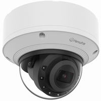 XND-9083RV Hanwha Vision X Series 4.4~9.3mm Motorized 30FPS @ 4K Indoor IR Day/Night WDR Dome IP Security Camera 12VDC/PoE