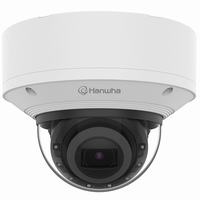 XND-9083RV Hanwha Vision X Series 4.4~9.3mm Motorized 30FPS @ 4K Indoor IR Day/Night WDR Dome IP Security Camera 12VDC/PoE