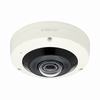 Show product details for XNF-8010RV Hanwha Techwin 1.6mm 30FPS @ 2048 x 2048 Outdoor IR Day/Night WDR Fisheye IP Security Camera 12VDC/POE