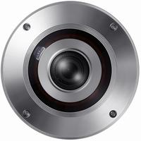 XNF-9010RS Hanwha Vision X Series 1.08mm 30FPS @ 12MP Outdoor IR Day/Night WDR Fisheye IP Security Camera 12VDC/PoE