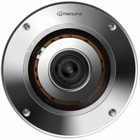 XNF-9010RS Hanwha Vision X Series 1.08mm 30FPS @ 12MP Outdoor IR Day/Night WDR Fisheye IP Security Camera 12VDC/PoE