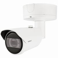 XNO-6083R Hanwha Vision X Series 2.8-12mm Motorized 120FPS @ 2MP Outdoor IR Day/Night WDR Bullet IP Security Camera 12VDC/PoE