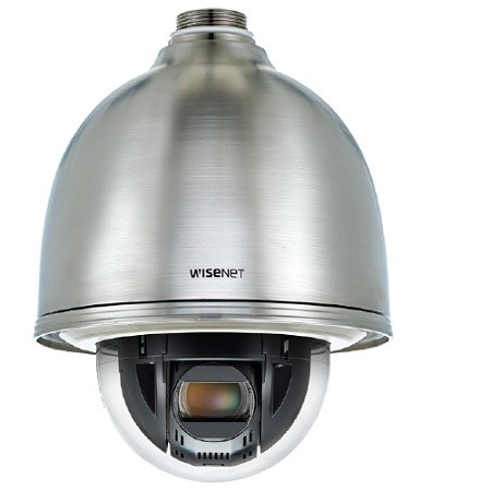 XNP-6320HS Hanwha Techwin 4.44~142.6mm 32x Optoical Zoom 60FPS @ 1920 x 1080 Outdoor Day/Night WDR PTZ IP Security Camera 24VAC/PoE