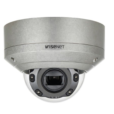 XNV-6080RS Hanwha Techwin 2.8~12mm Motorized 60FPS @ 1920 x 1080 Outdoor IR Day/Night WDR Dome IP Security Camera 24VAC/12VDC/PoE