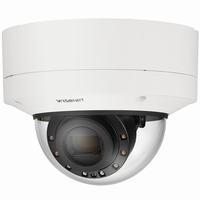 XNV-6123R Hanwha Vision X Series 5.2-62.4mm Motorized 120FPS @ 2MP Outdoor IR Day/Night WDR Dome IP Security Camera 12VDC/PoE