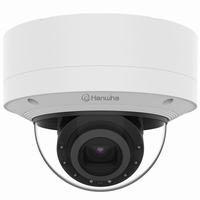 XNV-6123R Hanwha Vision X Series 5.2-62.4mm Motorized 120FPS @ 2MP Outdoor IR Day/Night WDR Dome IP Security Camera 12VDC/PoE