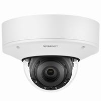 XNV-9082R Hanwha Vision X Series 2.8~8.4mm Motorized 30FPS @ 8MP Outdoor IR Day/Night WDR Dome IP Security Camera 12VDC/24VAC/PoE