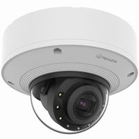 XNV-9082R Hanwha Vision X Series 2.8~8.4mm Motorized 30FPS @ 8MP Outdoor IR Day/Night WDR Dome IP Security Camera 12VDC/24VAC/PoE
