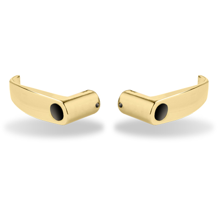 YR05D823 Yale Casacade Lever Pair - Polished Brass