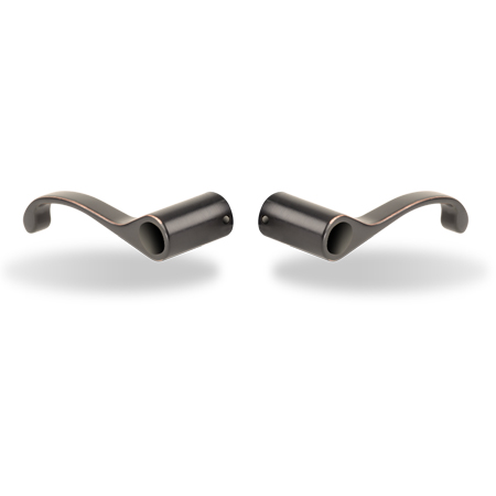 YR05D85K Yale McClure Lever Pair - Oil Rubbed Bronze (Permanent)