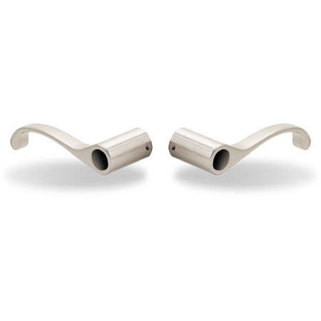 YR05D85N Yale McClure Lever Pair - Satin Nickel