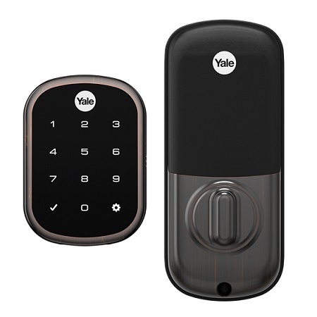 YRD156-ZW2-0BP Yale Pro Touchscreen Deadbolt Z-Wave Key Free - Oil Rubbed Bronze (Permanent)