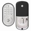 YRD216-HA2-619 Yale Push Button Zigbee Deadbolt - Satin Nickel