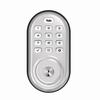 Show product details for YRD216-CBA-619 Yale Assure Lock Push Button, Connected by August Module Inclusion - Satin Nickel