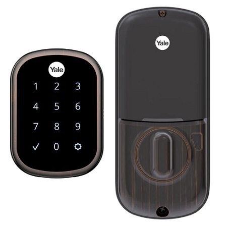 YRD256-ZW2-0BP Yale Touchscreen Z-Wave-Key Free Deadbolt - Oil Rubbed Bronze (Permanent)