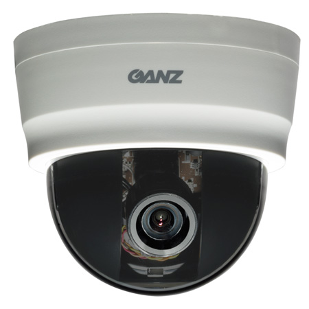ZC-D8312NBA Ganz 3.3-12mm Varifocal 600TVL Indoor Day/Night WDR Dome Security Camera 12VDC/24VAC