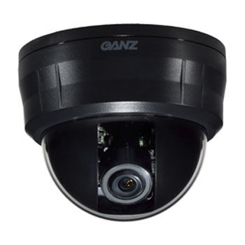 ZC-DW4039NHA-BL Ganz 1/3" Color Super Hi-Res PIXIM WDR Dome 520 TVL w/ 3-9mm Auto Iris Varifocal Lens - Black