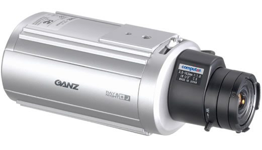 Ganz 1/3" Color hi-res day/night mechanical shutter