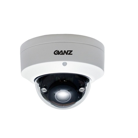 ZN-D2M212-DLP Ganz 1080p HD Indoor IR IP Dome 2.8-12mm