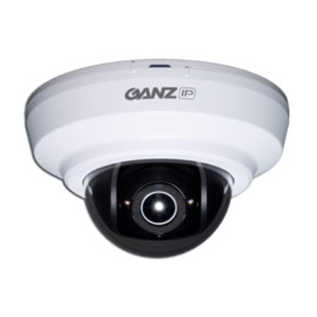 ZN-MDI243M-IR Ganz 4.3mm 30FPS @ 1080p Indoor IR Day/Night Dome IP Security Camera - POE