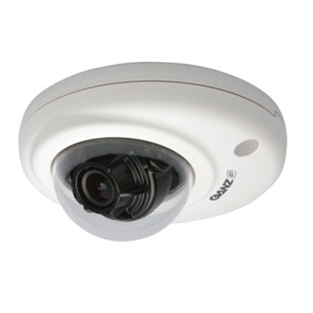 ZN1-M4FN3 Ganz 2.8mm 30FPS @ 1080p Outdoor IR Day/Night WDR Mini Dome IP Security Camera - POE