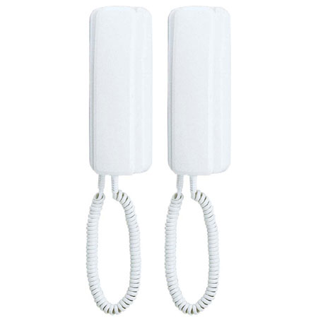 AT-406 AIPHONE SET - 2 HANDSETS - WHITE (AT-206, AT-306)