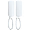 Show product details for AT-406 AIPHONE SET - 2 HANDSETS - WHITE (AT-206, AT-306)