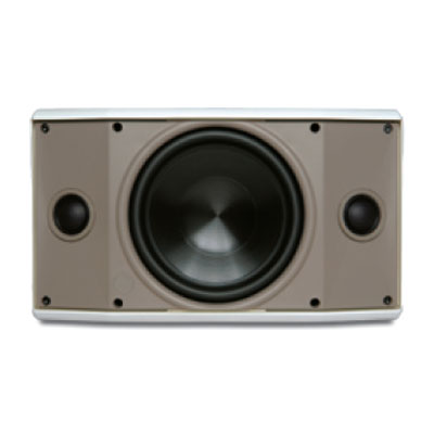 PAS42500 Proficient Audio AW500TTwht Single Indoor/Outdoor Stereo Speaker w/ 5.25" Dual Voice Coil Woofer & Two 1" Tweeter - White