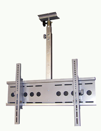 Fully Adjustable Ceiling Bracket For Large Flat Panel Monitors / Plasma TVs 30" -50"