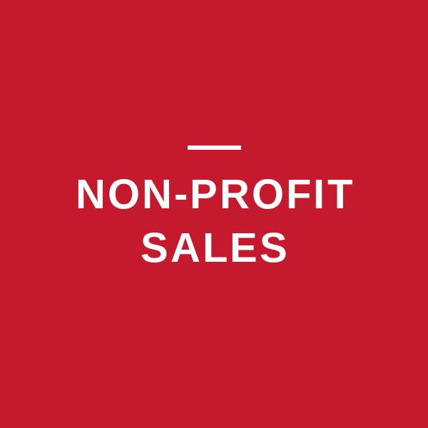 Non-Profit Sales