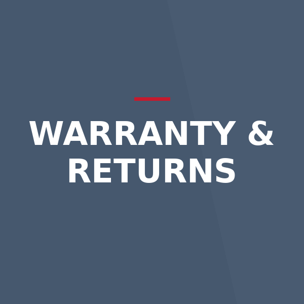 Warranty, Repairs & Returns