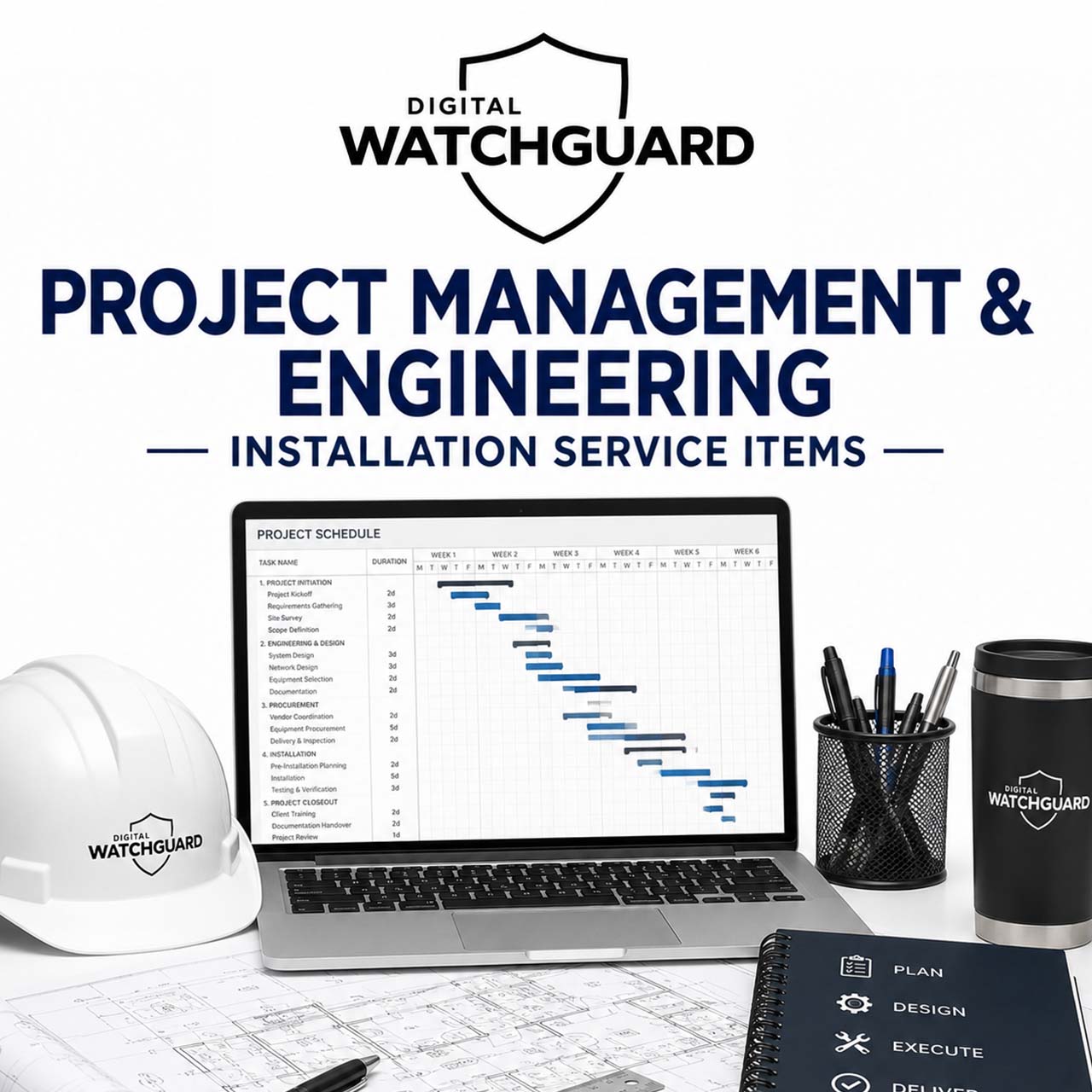 Project Management and Engineering Service Items