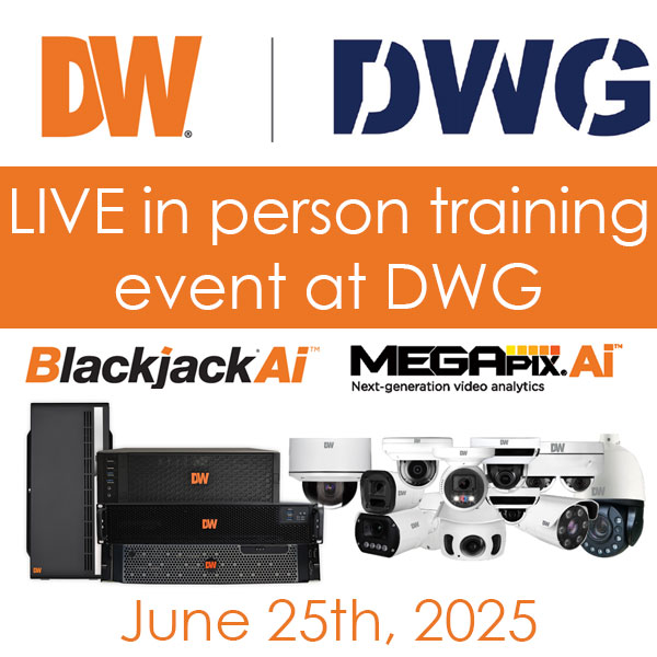 Digital Watchdog LIVE In Person Training Event - DWG - Westbury, NY - June 25th, 2025