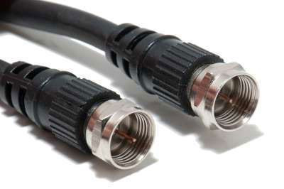 FF59-25 RG59/U Coaxial Cable w/ F Male Connectors -  25 Foot